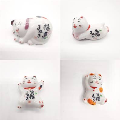 Porte baguette chat (4 pièces)