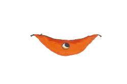 Hamac en toile de parachute 1 personne pliable ORANGE