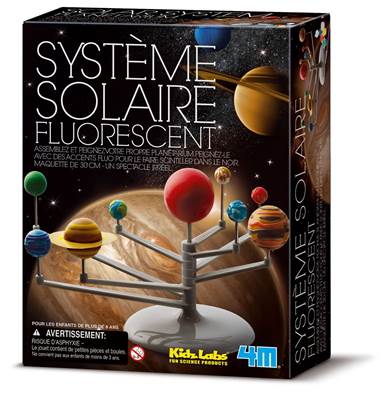 Coffret système solaire à construire à partir de 8 ans