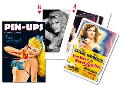 Jeu de 55 cartes les Pin Ups