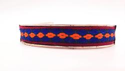 Bracelet ethnique Tibétain, tissus brodé Bhâvanâ