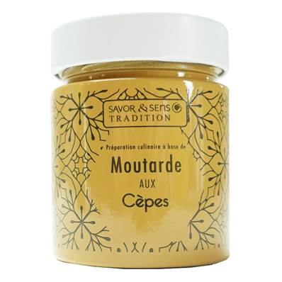 Moutarde saveur cèpe et morilles 130G