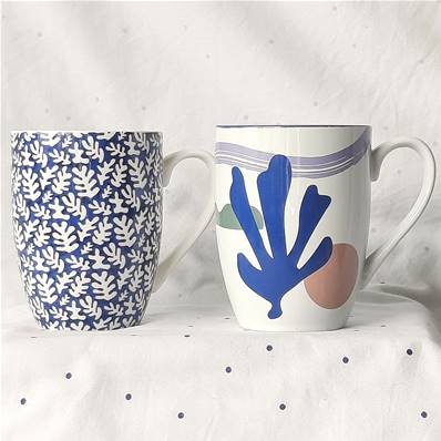 Coffret 2 mugs Matisse 37cl