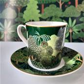 Coffret 6 tasses 11cl Forêt