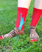 Chaussettes Statue de la liberté