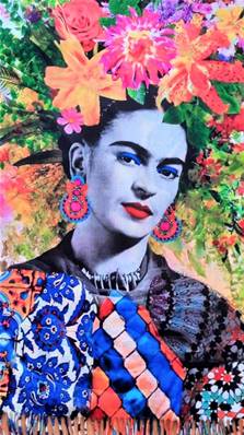 Etole Frida Kahlo laine viscose 4