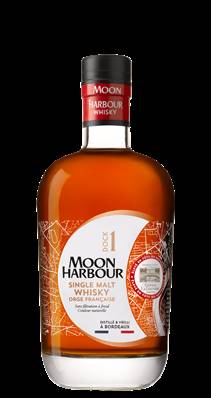 Whisky MOON HARBOUR Dock 1 France 70 cl 45,8° fût de Pessac Léognan