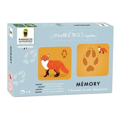 Mémory L'Animal et son Empreinte