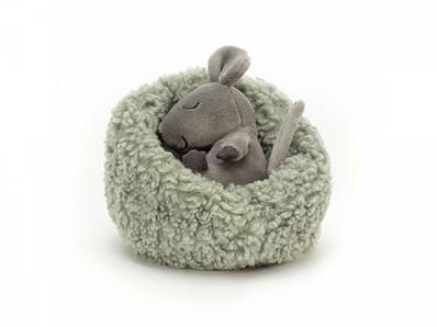 Peluche souris qui hiberne Jellycat 12cm