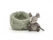 Peluche souris qui hiberne Jellycat 12cm