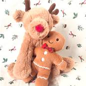 Romi le Renne Jellycat - Le nouveau meilleur ami de bébé