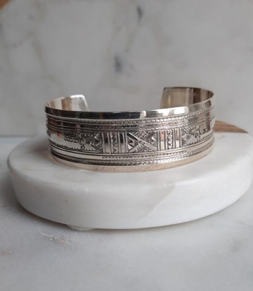 Bracelet touareg argent large Homme/Femme
