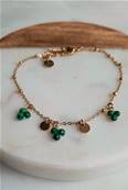 Bracelet en perles de Malachite