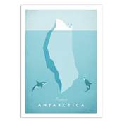 Affiche Protect Antarctica 30x40cm Henry Rivers