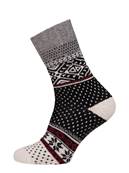 Chaussettes 45 % laine black 39-42