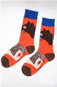 Chaussettes femme Nosaka et son chat coton