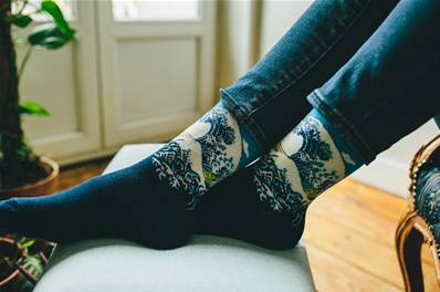 Chaussettes Vague Hokusai T39/42