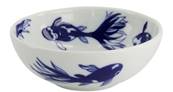 Coupelle Motif Poisson bleu 12X4,5CM 250ML