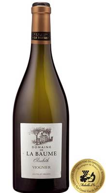 Vin blanc PAYS D'OC Domaine de la Baume VIOGNIER 75cl