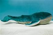 Peluche Moulin Roty Grande baleine  bosse Tout autour du monde