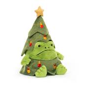 Peluche Grenouille Sapin de Noël Jellycat