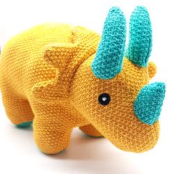 Peluche tricératops
