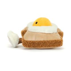 Peluche Jellycat amuseables egglantine egg on toast