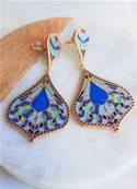 Boucles d'oreille motif arabesque Osiris