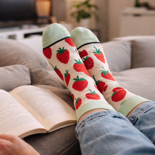 Chaussettes Fraise fun 36-40