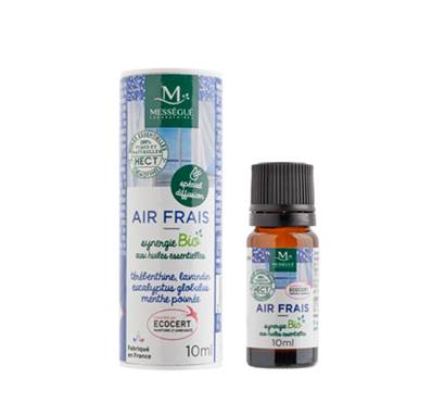 Synergie d'huiles essentielles bio AIR FRAIS