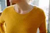 Pull col rond taille unique
