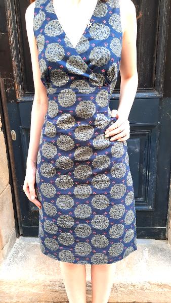Robe courte Rekha motifs indiens