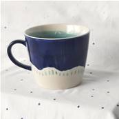 Tasse à thé GREEKA 35 cl points