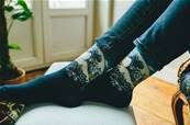 Chaussettes Vague Hokusai T39/42