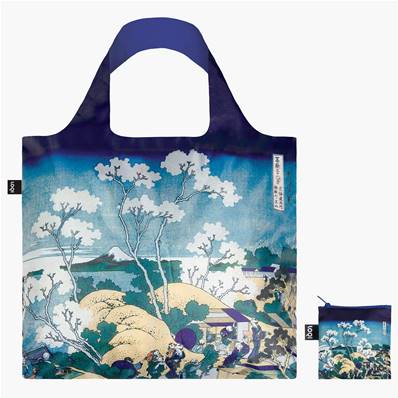 Sac de course LOQI Mont Fuji vu de Gotenya Hokusai