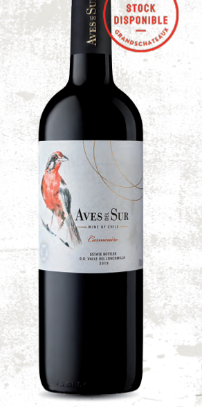 Vin rouge Chili Carmenere Aves Del Sur