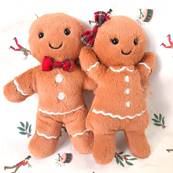 Jolly Gingerbread : La peluche pain d'épice la plus adorable de Noël !