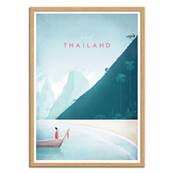 Affiche visit Thaïlande 30x40cm Henry Rivers