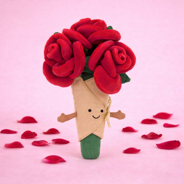 Peluche Jellycat "My Name is Rose Bouquet"