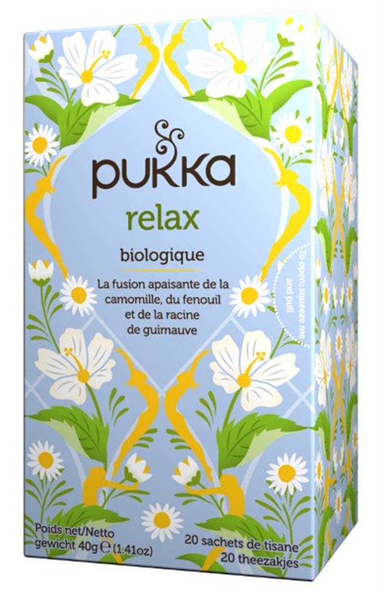 Infusion ayurvédique bio Relax 20 sachets