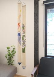 Décoration japonaise artisanale Iris Japonais 10×170 cm