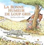 La bonne humeur de loup gris