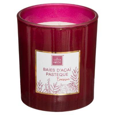 Bougie parfumée ACAI PASTEQUE 190G dans boite cadeau