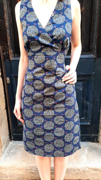 Robe courte Rekha motifs indiens