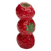 Vase Fruity fraise haut 22 cm