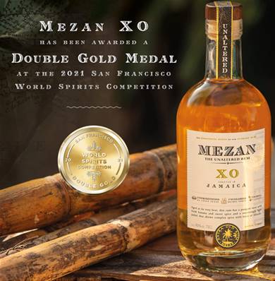 RHUM RUM Mezan JAMAICA XO 70cl 40°