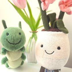 Peluche Jellycat Chenille - Carys Carterpillar
