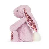Peluche Jellycat lapin fleur mauve