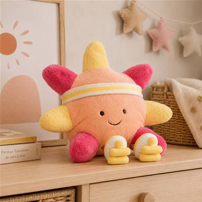 Peluche Jellycat soleil roller AMUSEABLES SUN ROLLER SKATES