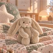 Peluche Jellycat Oat Flufflet Bunny